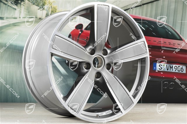 22" Felge Sport Classic, 11,5J x 22 ET61, Platinsilber