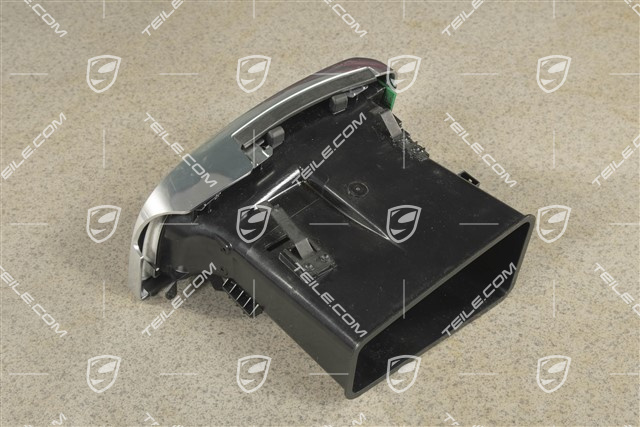 Dashboard centre vent / nozzle, Galvano silver, R