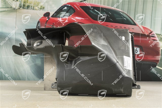 Air duct, front, Facelift 09-, R