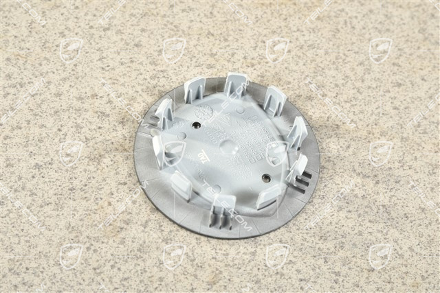 Hub cap, concave, colour emblem, antracite