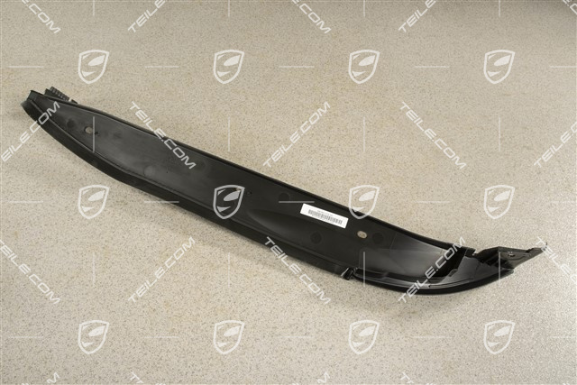 Kotflügel Blende, Satinschwarz, L