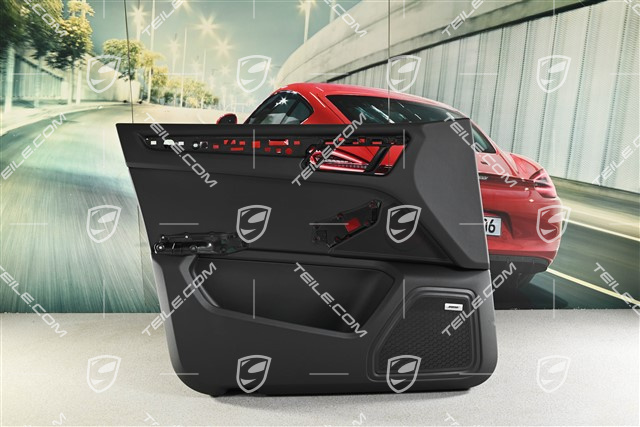 Tuerverkleidung / Türverkleidung, Vorne, Klangpaket Bose, Kunstleder / Slush, L