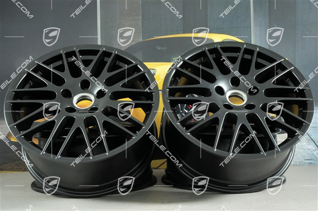 20" Komplet felg RS Spyder, 9J x 20 ET57, czarny satynowy półmat