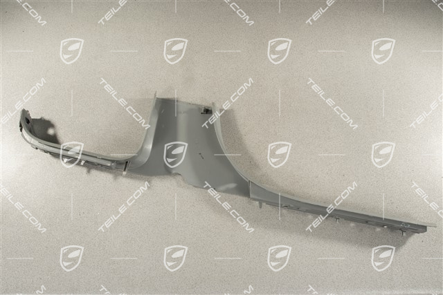 Tapicerka dolna słupka B, Steel grey, R