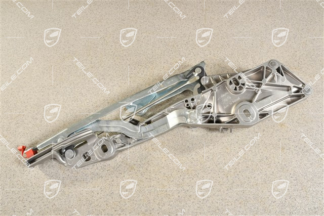 Hinge for convertible roof flap /cover, L