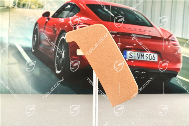 Abdeckblende für den Teppich unter dem Sitz, Sandbeige