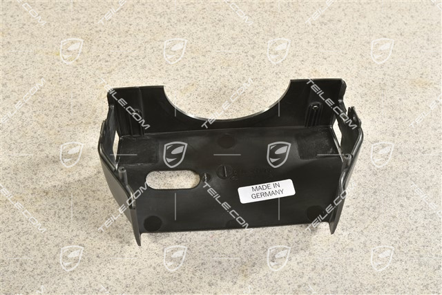 Steering column switch housing, Lower, on-board computer, cruise control, Satin black