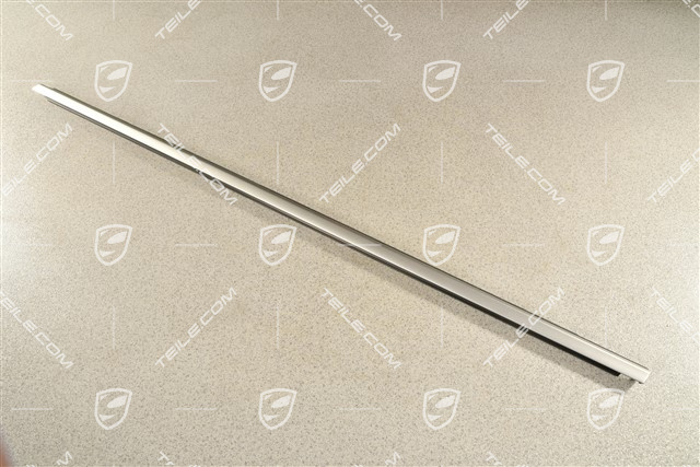 Moulding, front, Platinim silver metallic, L