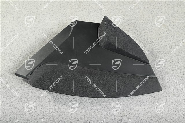 Coupe, Engine compartment Cover panel, Matte black, R