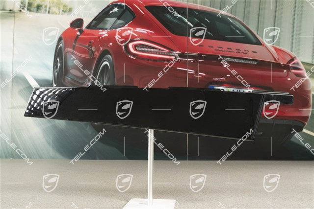 Vordertür, Fensterrahmenverkleidung / B-Säule Außen Blende, Schwarz, R
