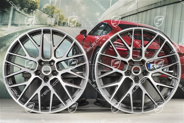 21" komplet felg RS Spyder, 9,5J x 21 ET27 + 10J x 21 ET19