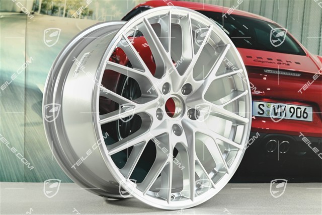 21" Felge Panamera Sport Design, 10,5J x 21 ET71, für Winterbetrieb, brilliantchrom