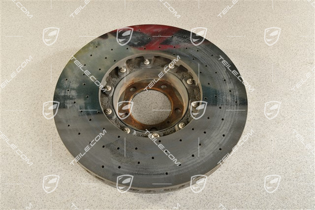 PCCB ceramik brake disc, 20-inch / 420mm, damaged, R