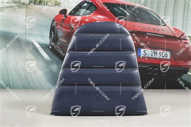 Notsitzkissen, Kunstleder, Cobaltblau, R