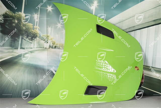 Lid front, Carbon, lacquered, complete, incl. air inlets, GT3RS II