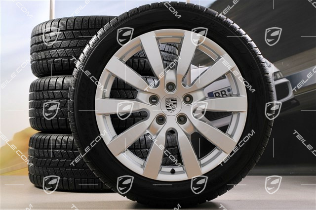 20-inch SportDesign II winter wheel set, wheels 9J x 20 ET57 + Pirelli winter tyres 275/45 R20, without TPMS