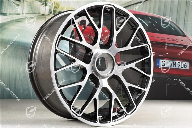20" Felgensatz Turbo S, Zentralverschluss, 8,5J x 20 ET51 + 11J x 20 ET59