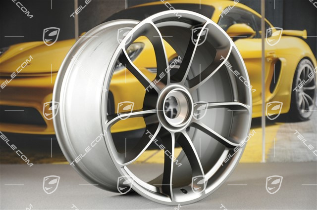 20-inch wheel GT3RS, with GT3RS logo, 9,5J x 20 ET50, Platinum satin-matt
