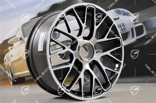 20-inch wheel Turbo S, central lock, 9J x 20 ET51, black