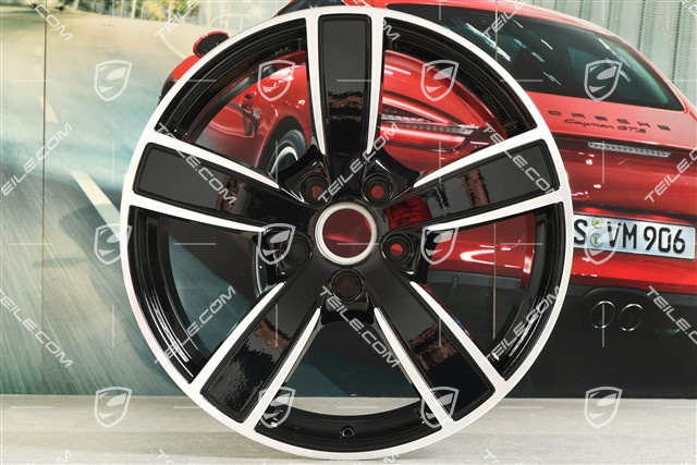 20" Felge Sport Classic Komfort, 10,5J x 20 ET55, schwarz hochglanz
