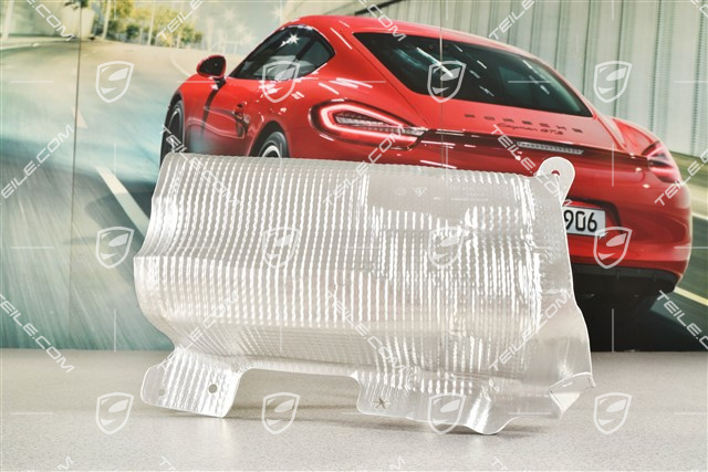 Centre tunnel heat protection, underbody