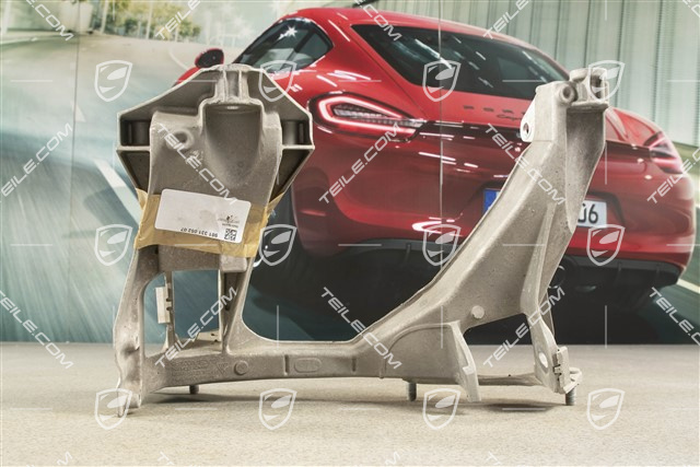 Rear suspension side section / panel, R