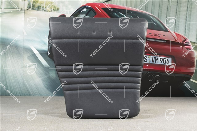 Back seat lower / cushion, Cabrio, leatherette, Metropole blue, L