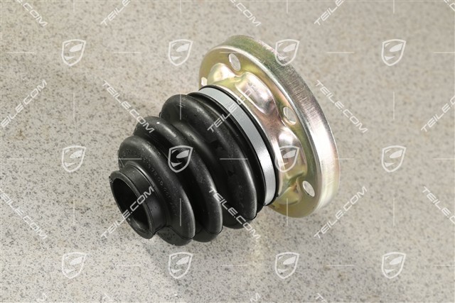 Spyder, Drive shaft Dust boot / rubber bellow with Clamp and Cap, L=R