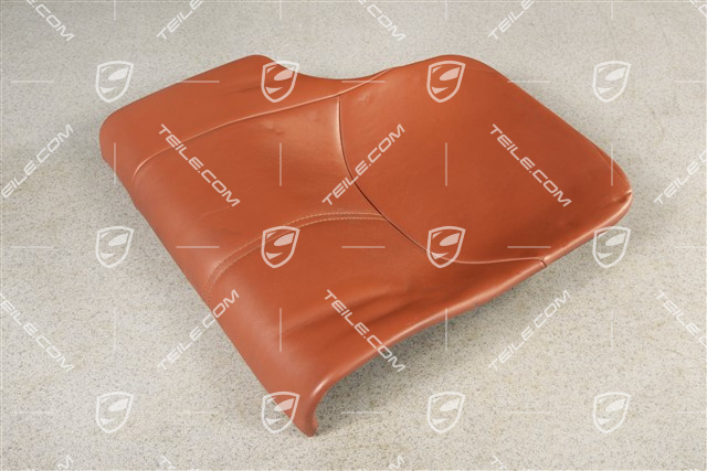 Notsitzkissen, Coupe/Targa, Leder, Terracotta, R
