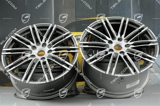20" Felgi Turbo III, komplet, felgi 8,5J x 20 ET51 + 11J x 20 ET56