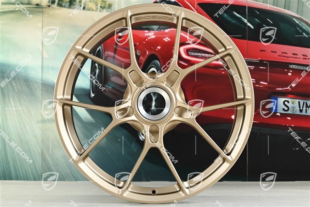 20+21" Carrera GTS Leichtbaufelgen Satz, Felgen 8,5J x 20 ET50 + 11,5J x 21 ET79, in Neodyme