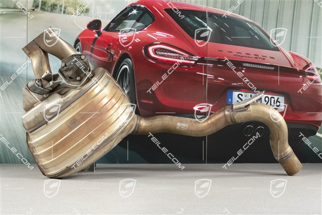 Rear muffler 2,9L Hybrid, R