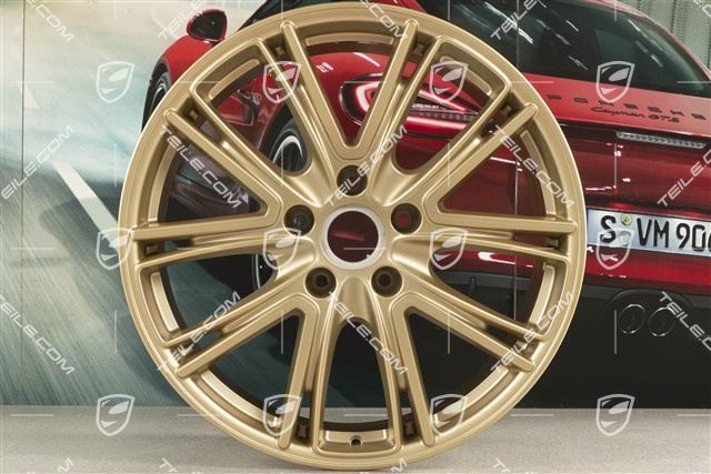 20" felga Exclusive Design, 10,5J x 20 ET71, do użytku w zimie, Aurum satynowy półmat