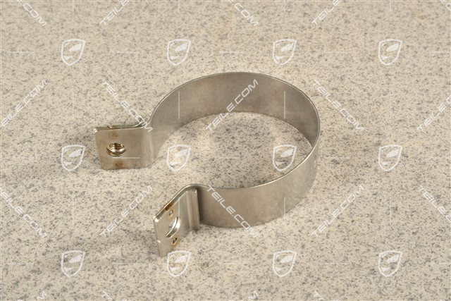 Exhaust tensioning / restraining strap / clamp, L=R