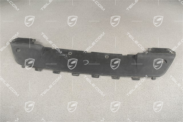 Front spoiler / Underbody trim, front, black