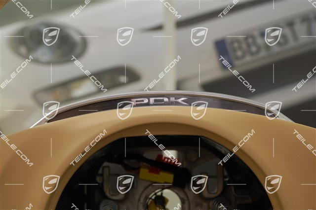 Lenkrad, Leder, Multifunktion, Sport-Chrono-Paket, luxorbeige