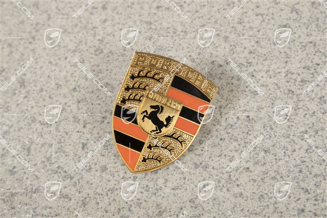 Crest, gold-plated (1950-1965)
