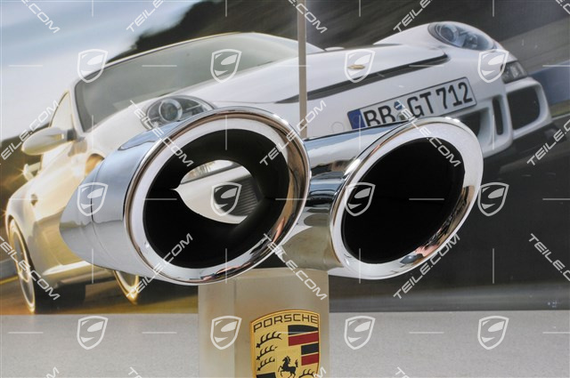 Sportendrohr, doppel, Panamera V6/Diesel, L