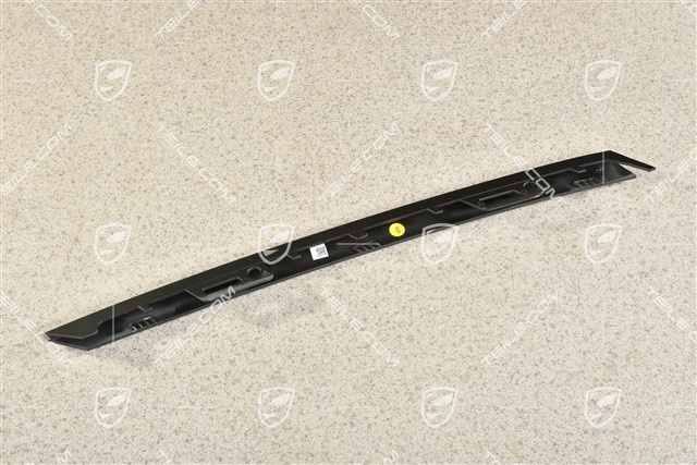 Disc / cover, retaining frame, Black matte, Coupe Turbo, L