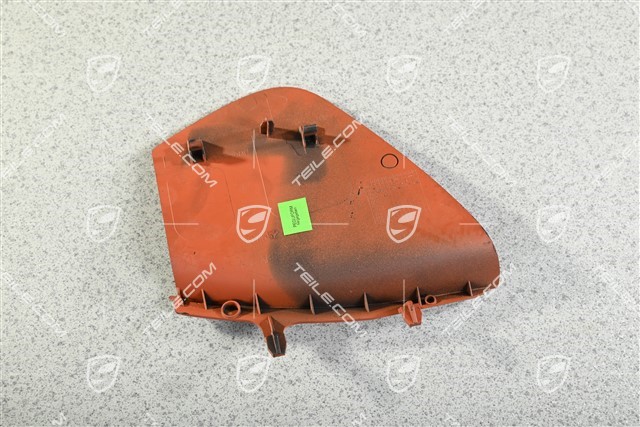 Dashboard side trim panel, Terracotta, R
