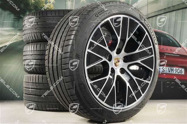 20-inch Turbo Aero summer wheel set, rims 9J x 20 ET54 + 11J x 20 ET60 + NEW Michelin summer tyres 245/45 R20 + 285/40 R20