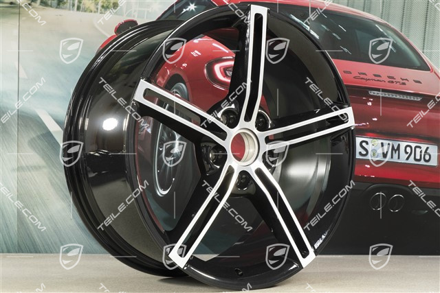 21-inch wheel rim Mission E Design, 9,5J x 21 ET60, black high gloss