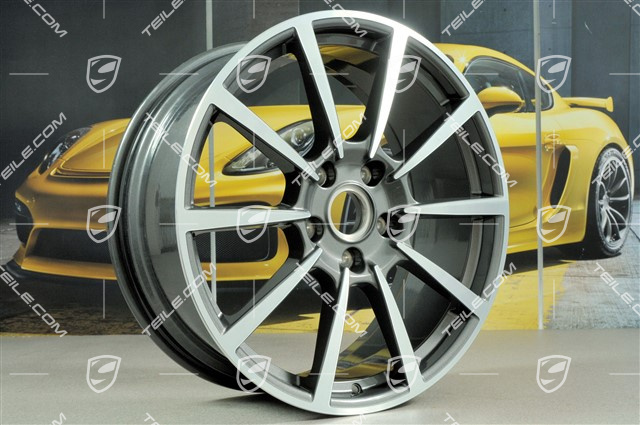 20-inch wheel Carrera Classic (II), 8,5J x 20 ET49, Titanium