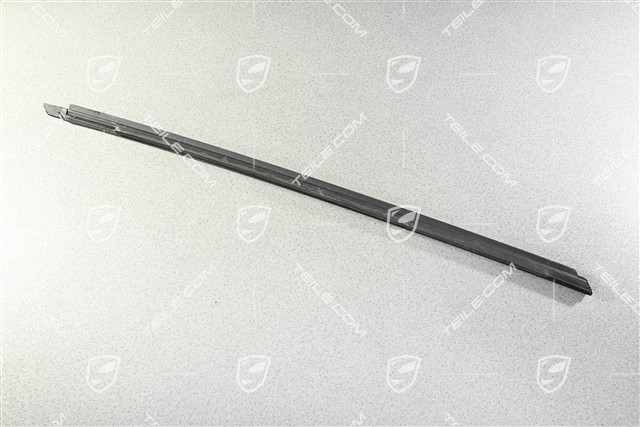 Front door moulding, High gloss Black, L