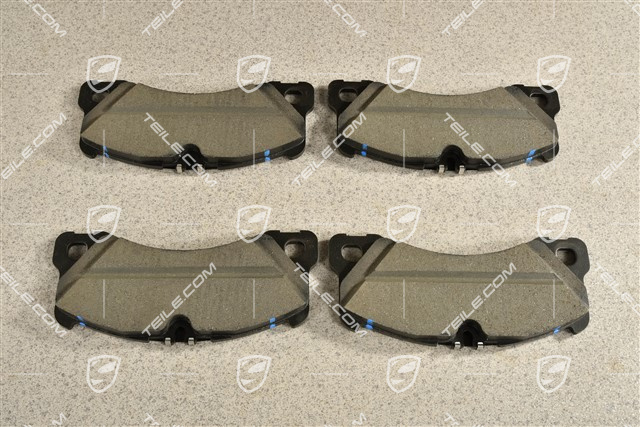 PSCB Brake pads, front axle for White / Red / Black calipers