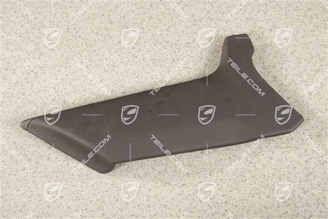 Centre console, Lateral cover, Leather, Espresso, R