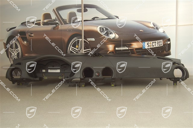 Dashboard, upper part, leatherette, black Dashboard, upper part, leatherette, black