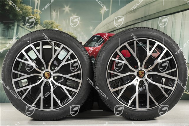 20-inch Turbo S Aero Design winter wheel set, rims 9J x 20 ET54 + 11J x 20 ET60 + NEW Goodyear winter tyres 245/45 R20 + 285/40 R20