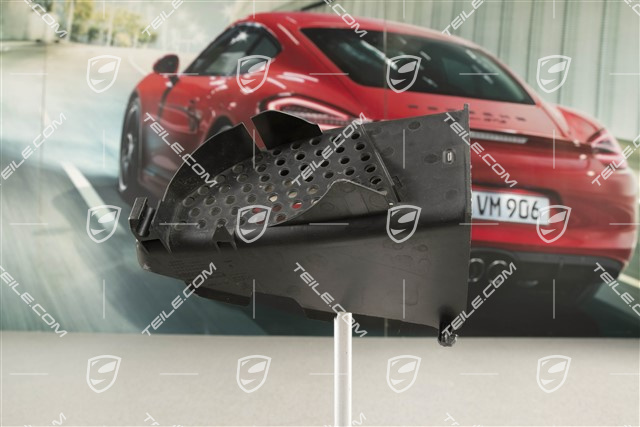 Luftfuehrung / Luftführung, Schwarz, L