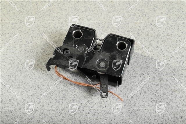 Lower part of the rear bonnet lock, cut plug